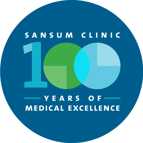 Sansum Clinic 100 years logo